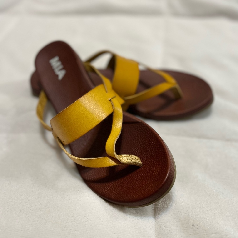 Yellow MIA Flip Flop Sandals